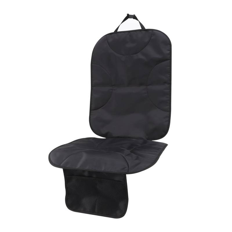 GANGEV Vordersitze universal Autositzschutz Sitzschoner Schützt Kindersitze Mit Dickster Polsterung Und Netztaschen Auf Der Rückseite von GANGEV