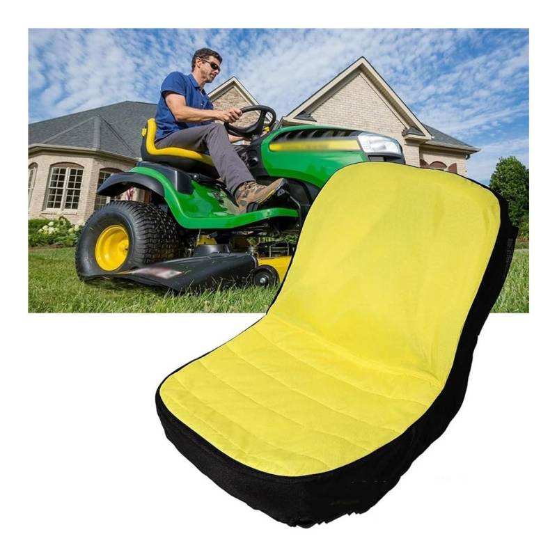 GANGEV Vordersitze universal Ersatz-Sitzbezug Für Nutztraktoren Für John Für Deere, Bis Zu 45,7 cm Hoher, Gepolsterter Sitz Mit Taschen von GANGEV