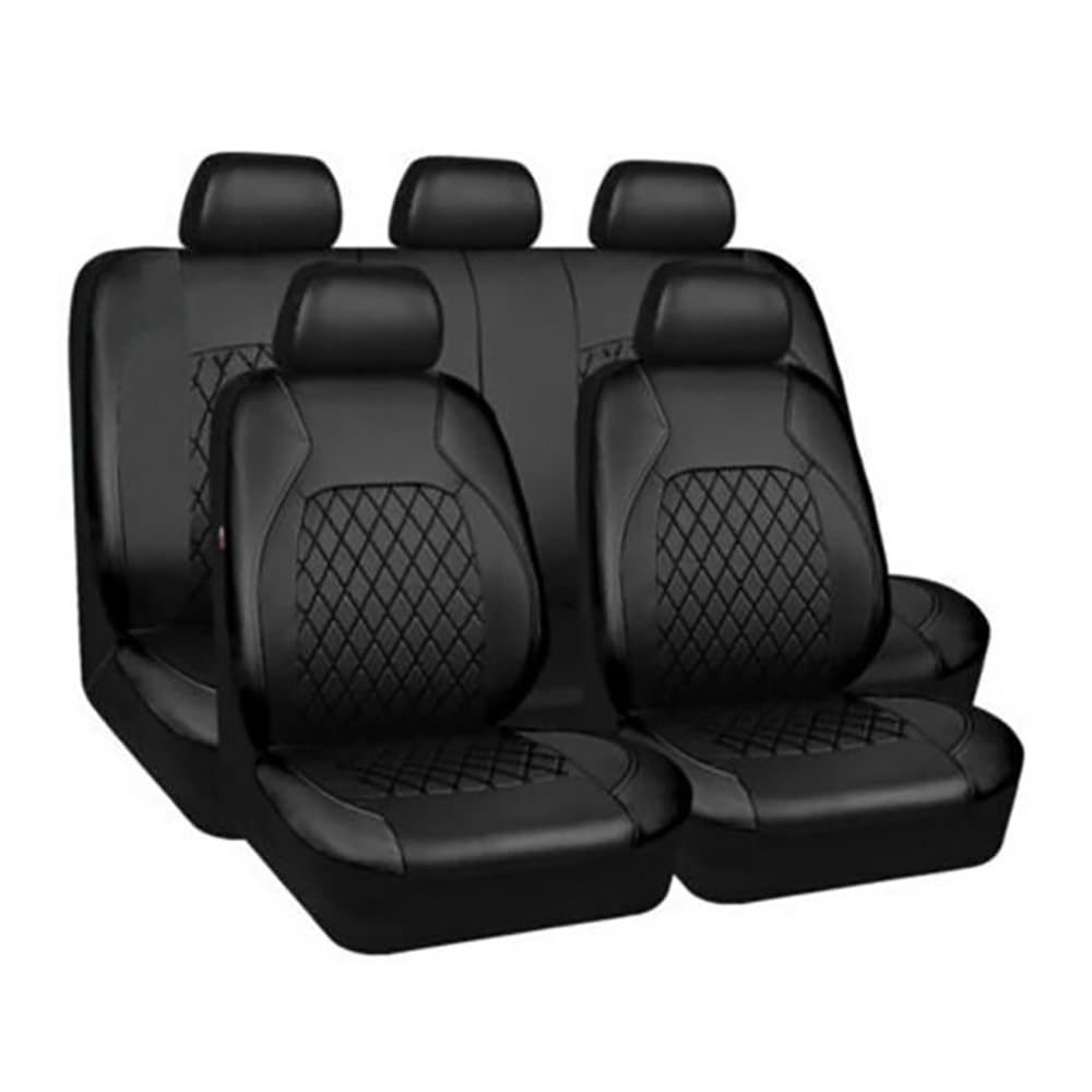 GANGEV Vordersitze universal Hochwertiger PU-Autoinnenraum Mit 5/2-teiligen Gewindepress-Sitzbezügen Kompatiblen Atmungsaktiven Werkzeugen GANGEV Vordersitze universal Hochwertiger PU-Autoinnenraum Mit 5/2-teiligen Gewindepress-Sitzbezügen Kompatiblen Atmungsaktiven Werkzeugen von GANGEV
