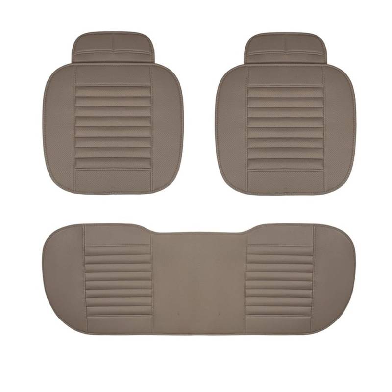 GANGEV Vordersitze universal PU Autositzbezug Schutz 1 Oder 5 Sitze Universalgröße Kissen Pad Matte Für Auto Innen LKW SUV Van Autozubehör von GANGEV