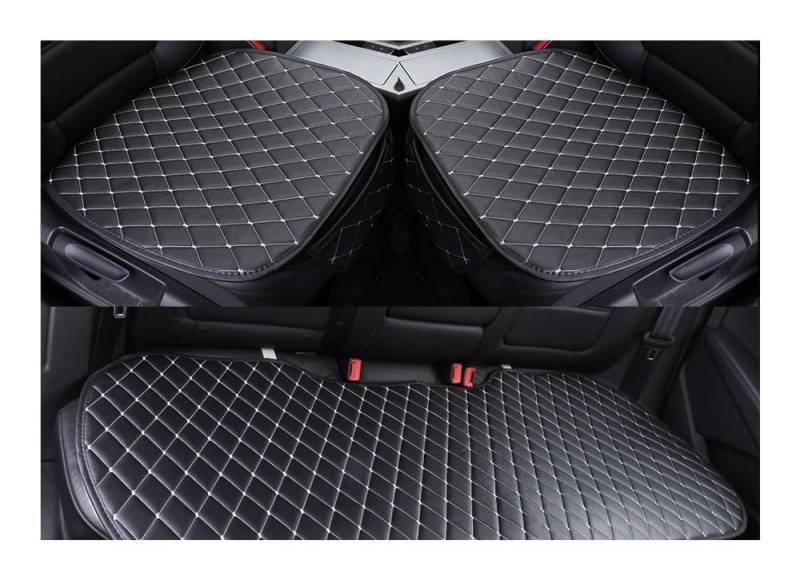 GANGEV Vordersitze universal PU Universal Auto Sitzbezug Auto Stuhl Vorne Hinten Zurück Anti Slip Atmungsaktive Matte Vier Saison Sitz Schutz von GANGEV