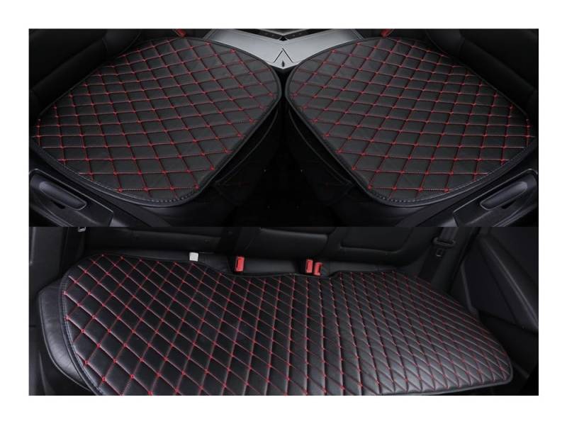 GANGEV Vordersitze universal PU Universal Auto Sitzbezug Auto Stuhl Vorne Hinten Zurück Anti Slip Atmungsaktive Matte Vier Saison Sitz Schutz von GANGEV
