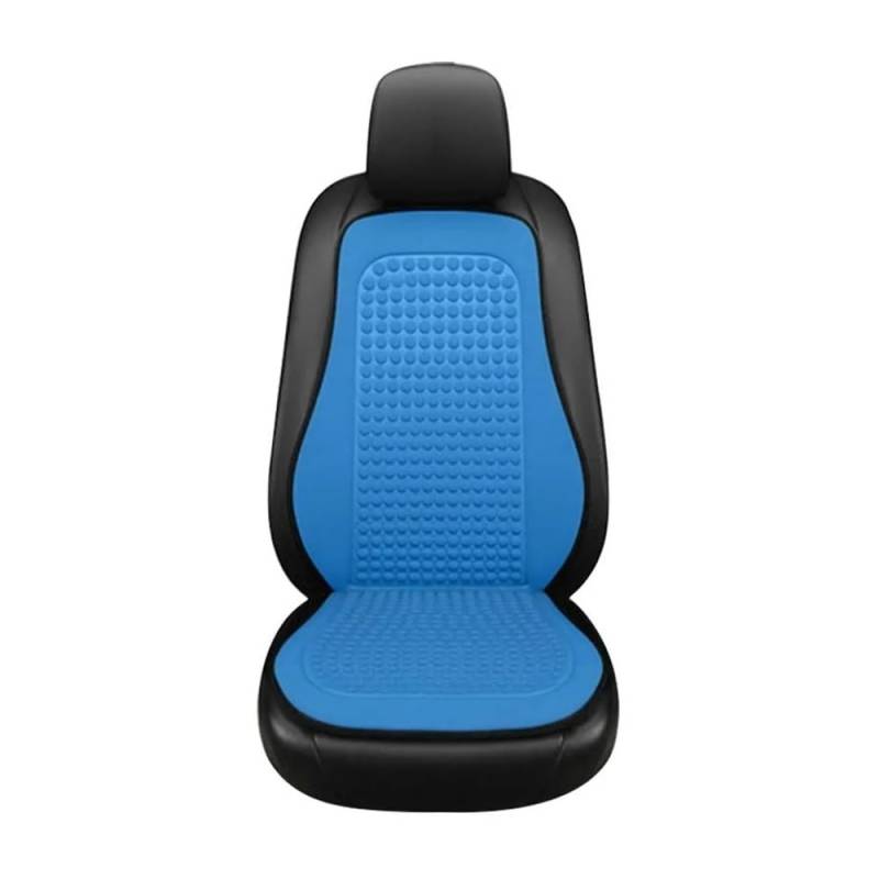 GANGEV Vordersitze universal Sommer Kühlung Sitzkissen Atmungsaktive Autositzbezüge Bump Massage Autos Abdeckung Universal Protector Pad 50 von GANGEV