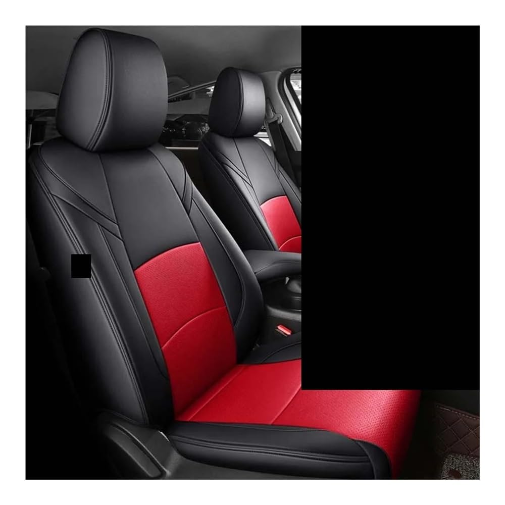 GANGEV Vordersitze universal Spezielles Autozubehör Sitzbezüge Für 3-reihige 6-8-Sitzer Komplettset Mit Echtem PU GANGEV Vordersitze universal Spezielles Autozubehör Sitzbezüge Für 3-reihige 6-8-Sitzer Komplettset Mit Echtem PU von GANGEV
