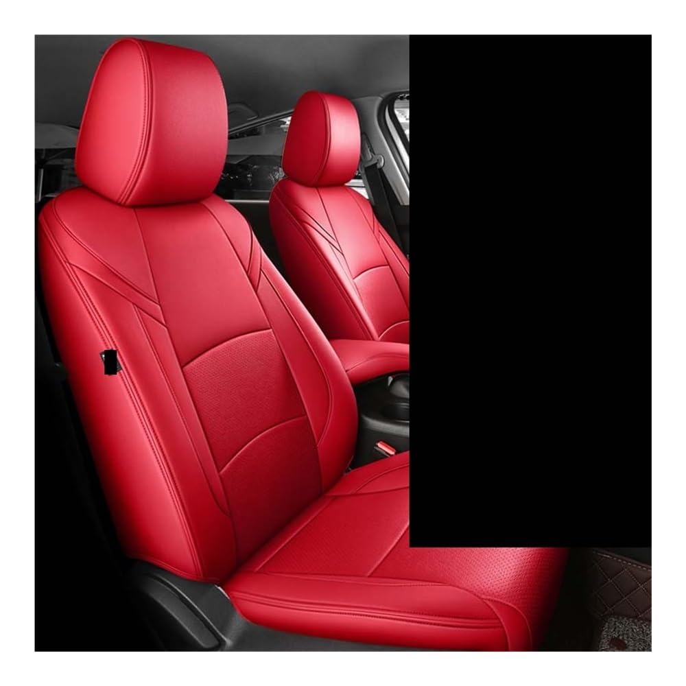 GANGEV Vordersitze universal Spezielles Autozubehör Sitzbezüge Für 3-reihige 6-8-Sitzer Komplettset Mit Echtem PU GANGEV Vordersitze universal Spezielles Autozubehör Sitzbezüge Für 3-reihige 6-8-Sitzer Komplettset Mit Echtem PU von GANGEV