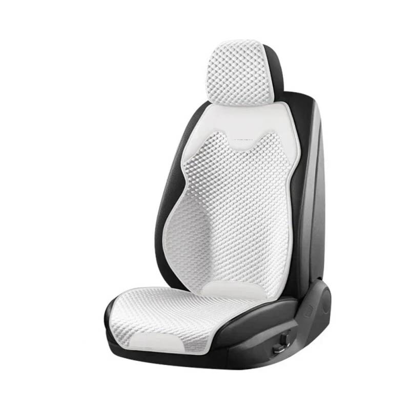 GANGEV Vordersitze universal Universal-Autositzbezug Vier-Jahreszeiten-Auto-Eisseide Atmungsaktive Sitzbezüge Für Das Auto Coole Sitzbezüge Schutz Autozubehör von GANGEV