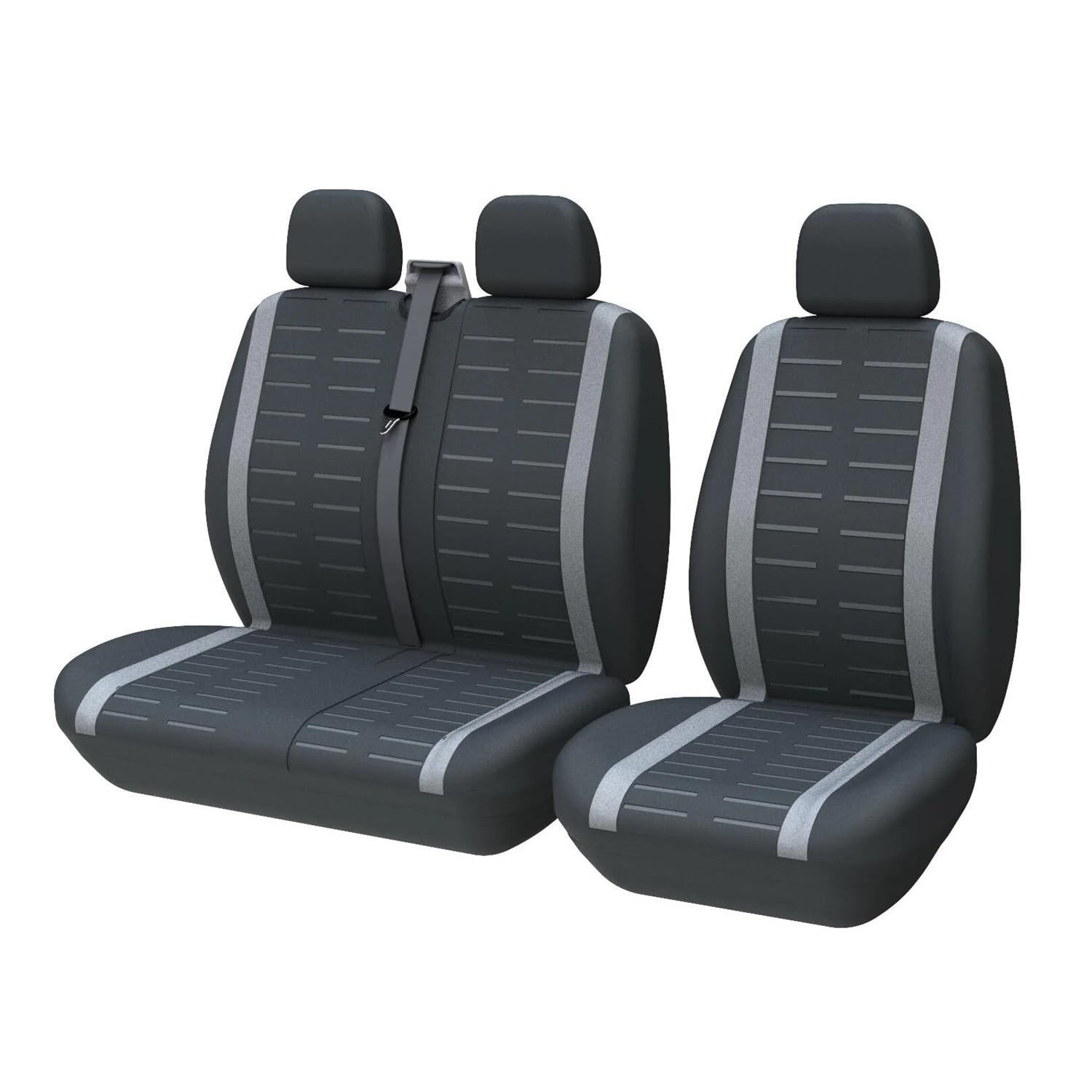GANGEV Vordersitze universal Universal-Sitzbezüge Mit Streifen, Passend Für Die Meisten Vans, LKWs, 2+1-Sitzbezüge Für Einzelfahrer- Und Beifahrersitzbezüge GANGEV Vordersitze universal Universal-Sitzbezüge Mit Streifen, Passend Für Die Meisten Vans, LKWs, 2+1-Sitzbezüge Für Einzelfahrer- Und Beifahrersitzbezüge von GANGEV
