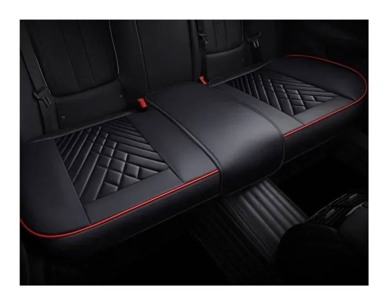 GANGEV Vordersitze universal Universal Style PU-Autositzbezugkissen Für Golf Für Passat CC Für Touran Für Tiguan Für Phaeton Für T-ROC Zubehör von GANGEV