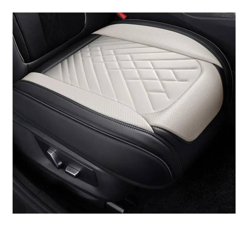 GANGEV Vordersitze universal Universal Style PU-Autositzbezugkissen Für Golf Für Passat CC Für Touran Für Tiguan Für Phaeton Für T-ROC Zubehör von GANGEV