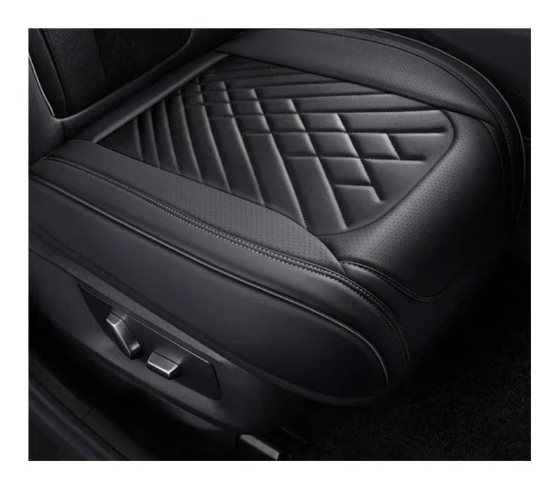 GANGEV Vordersitze universal Universal Style PU-Autositzbezugkissen Für Golf Für Passat CC Für Touran Für Tiguan Für Phaeton Für T-ROC Zubehör von GANGEV