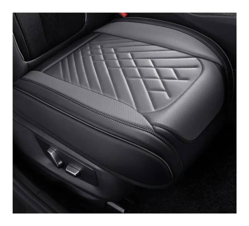 GANGEV Vordersitze universal Universal Style PU-Autositzbezugkissen Für Golf Für Passat CC Für Touran Für Tiguan Für Phaeton Für T-ROC Zubehör von GANGEV