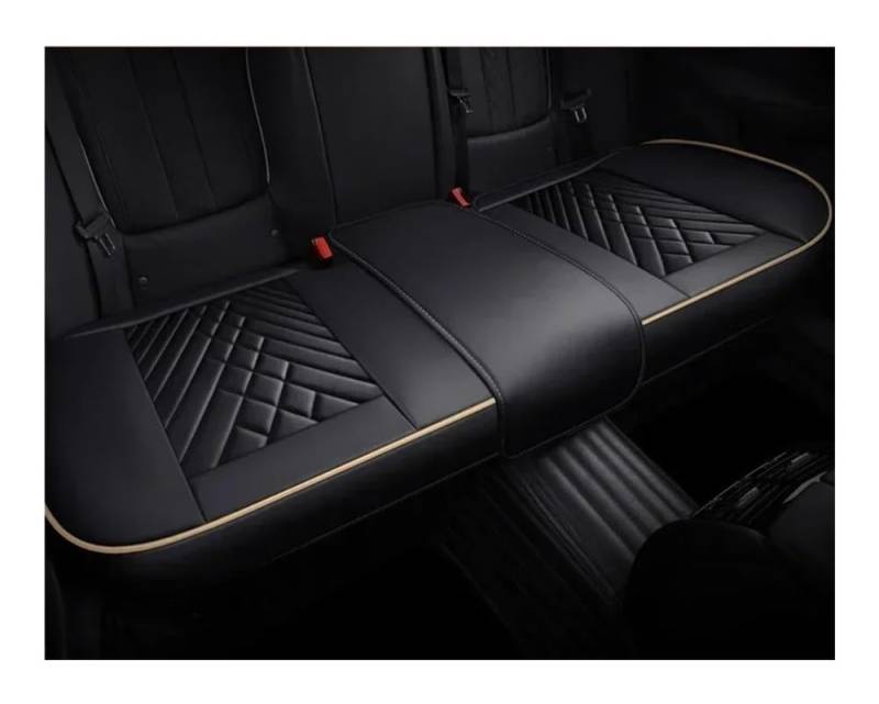 GANGEV Vordersitze universal Universal Style PU-Autositzbezugkissen Für Golf Für Passat CC Für Touran Für Tiguan Für Phaeton Für T-ROC Zubehör von GANGEV