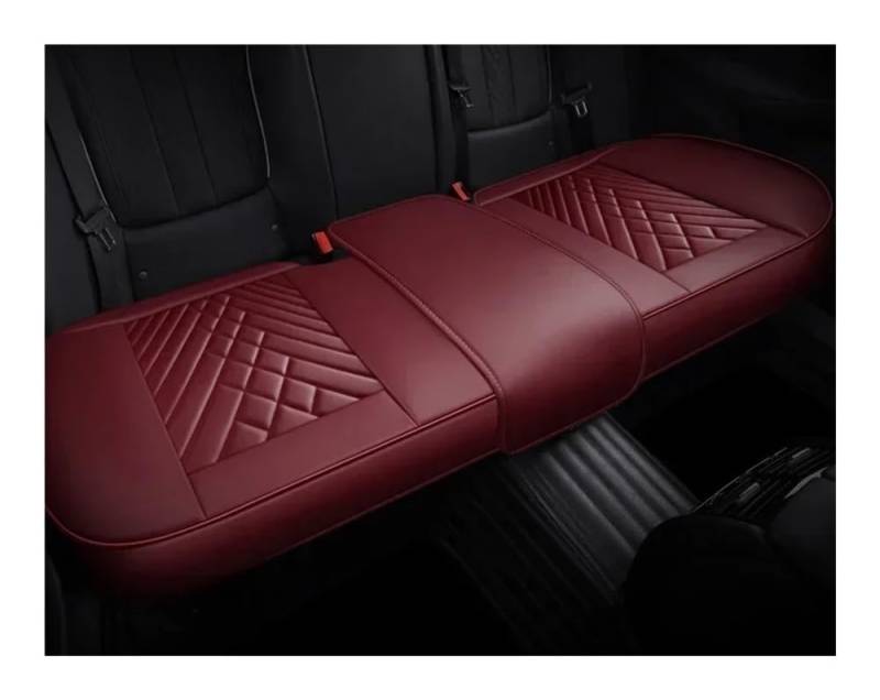 GANGEV Vordersitze universal Universal Style PU-Autositzbezugkissen Für Golf Für Passat CC Für Touran Für Tiguan Für Phaeton Für T-ROC Zubehör von GANGEV