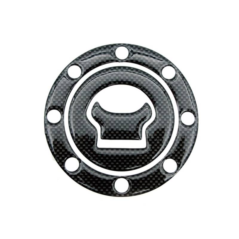 Motorrad Tank Aufkleber Motorrad Carbon Look Tankdeckel Pad Aufkleber für Suzuki GSF GSXR 600 750 1300 SV 1000 GSFT 1200 Bandit von GANGEV