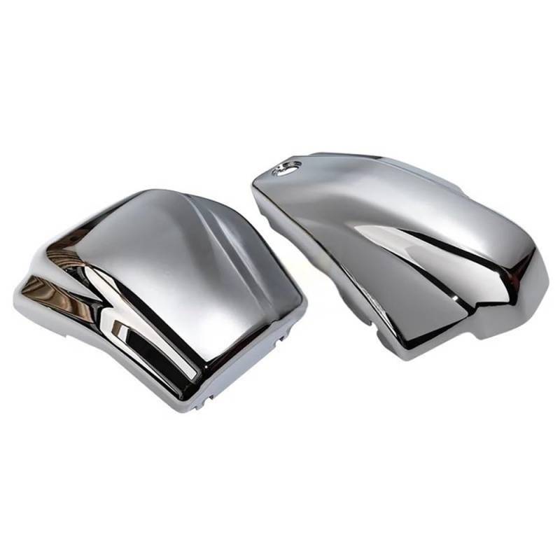 Motorräder Winglets Front Motorrad Seite Batterie Abdeckungen Links Rechts Schutz Verkleidung Für Dragstar Für V-Star XVS1100 1999-2011 von GANGEV