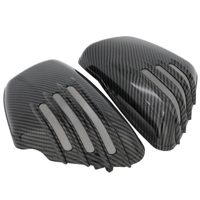 Motorräder Winglets Front Motorrad Seite Verkleidung Batterie Abdeckung Für Vi&Rago 700 750 1000 1100 XV700 XV750 XV1000 XV1100 1984-2021 2020 2019 2018 von GANGEV