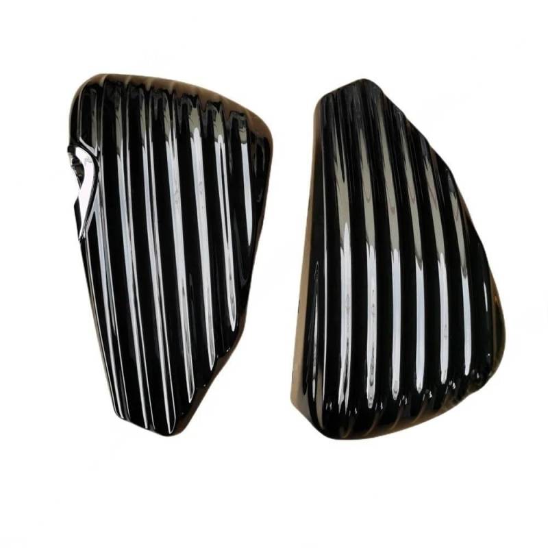 Motorräder Winglets Front Motorrad Verkleidung Batterie Abdeckung Schutz Schützen Kappe Für Sportster 883 1200 XL1200 XL883 2004 2005 2006 2007 2008 2009 2010 2011 2012 2013 von GANGEV