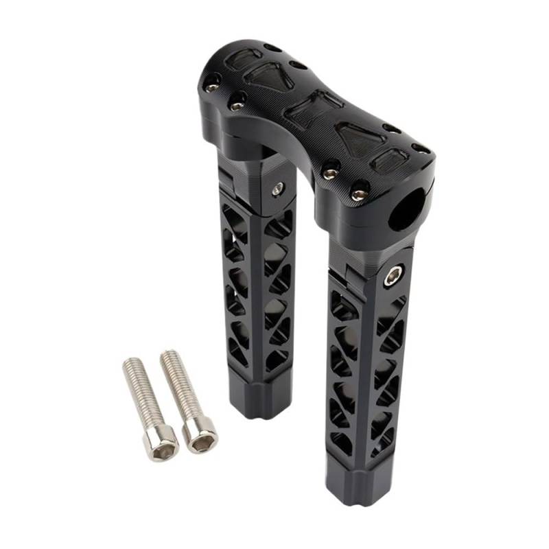 Riser lenkeradapter Motor 1" 25mm Motorradklemm-Lenkererhöhung Gerade Eingestellt Für Sportster 883 1200 Touring Dyna Softail Fatboy von GANGEV