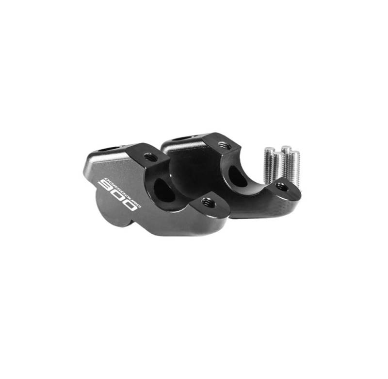 Riser lenkeradapter Motor Für Tuono 660 V4 900 Dorsoduro 2017- Motorrad Lenker Riser Drag Griff Bar Clamp Verlängern Adapter von GANGEV
