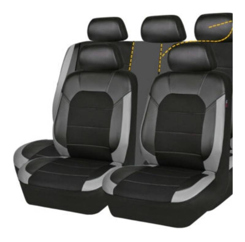 Vordersitze universal Auto PU Atmungsaktive Stoff Auto Abdeckung Für Peugeot Alle Modell 4008 Für RCZ 308 508 301 3008 206 307 207 2008 408 5008 607 von GANGEV