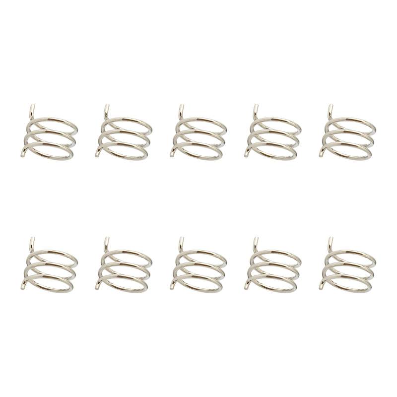 10pcs Mountain Bike Scheibe Bremsbremsen Bremsbremsen Rücklauf Stahlbremsen Return Spring Clip Ersatz Für BB5 BB7 von GAOFESA