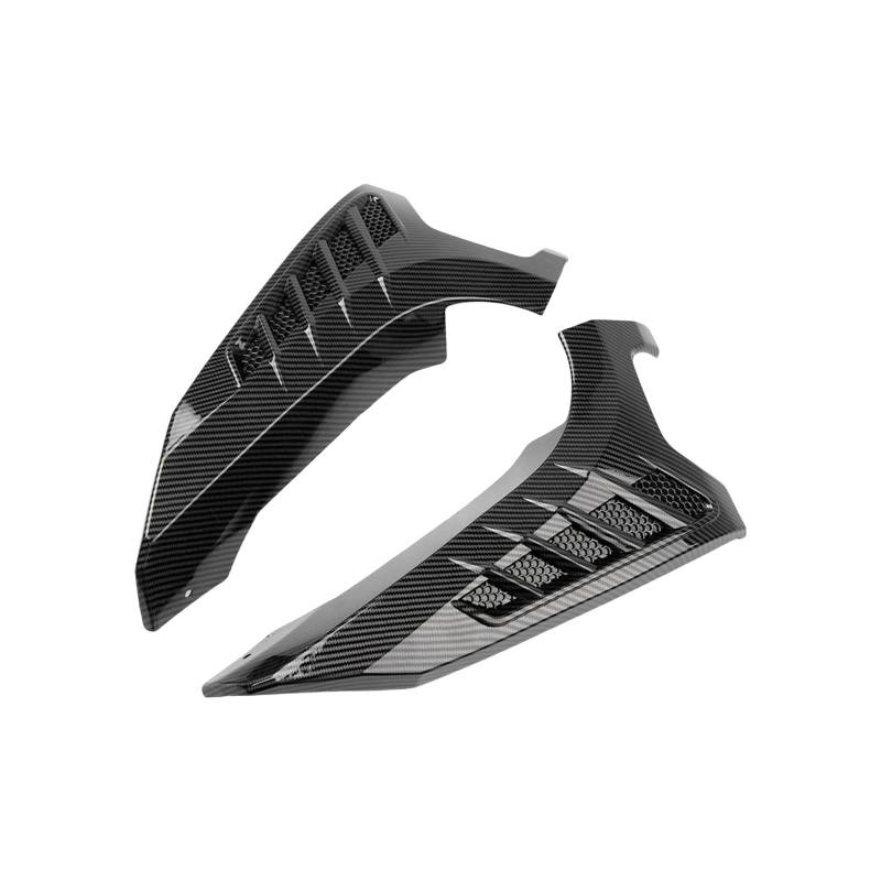 GAOFESA Allgemeine Fit Motorcycle Front Turn Signale Leichtfaser Kohlefaser Muster Verbesserte Sicherheitsdesigns Für NMAX155 von GAOFESA