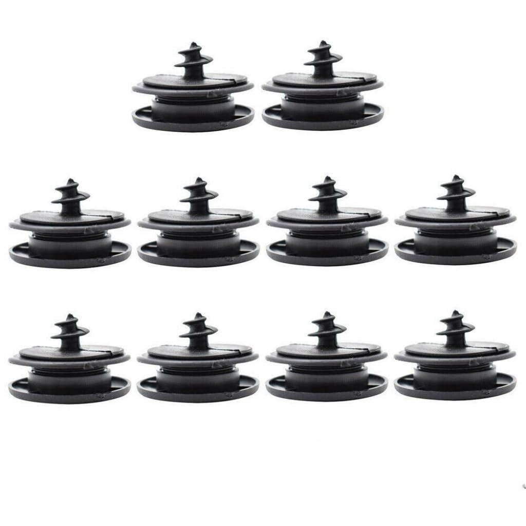 GAOHOU 10 stücke Universal Auto Boden Matte Clips Retention Holders Grips Teppich Befestigung Halter Griffe Klemmen Schnallen Anti Skid Fastener GAOHOU 10 stücke Universal Auto Boden Matte Clips Retention Holders Grips Teppich Befestigung Halter Griffe Klemmen Schnallen Anti Skid Fastener von GAOHOU