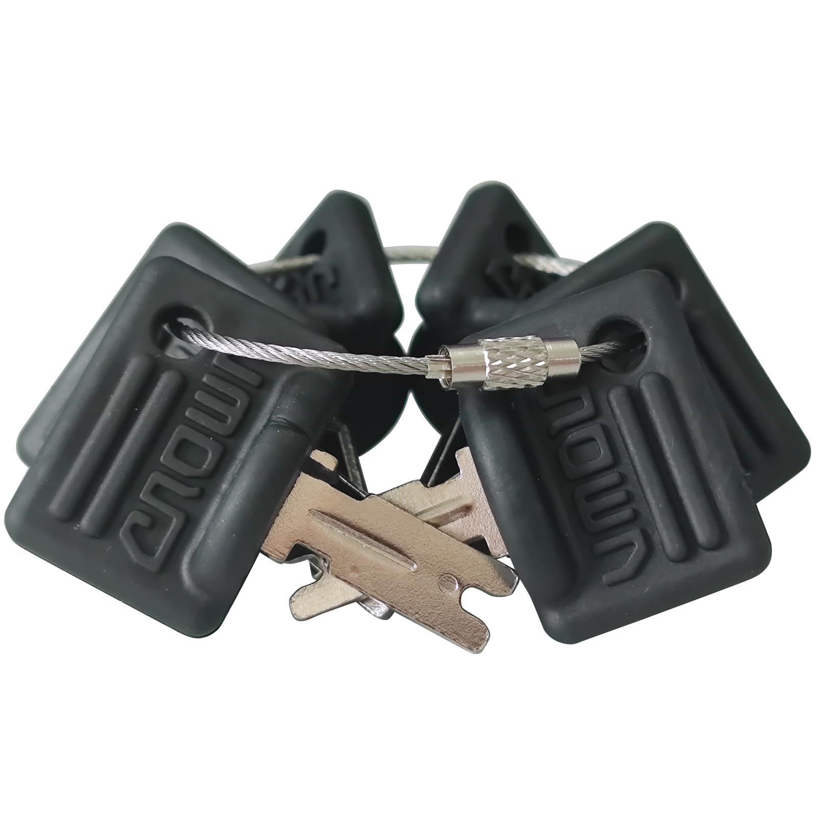 GAOHOU 6 Stück Gabelstapler Zündschlüssel Kompatibel für Crown 107151-002 Clark Daewoo Hyster Gradall JLG CAT Pollak Skytrak Yale Elektro-Gabelhubwagen Anhänger Stapler GAOHOU 6 Stück Gabelstapler Zündschlüssel Kompatibel für Crown 107151-002 Clark Daewoo Hyster Gradall JLG CAT Pollak Skytrak Yale Elektro-Gabelhubwagen Anhänger Stapler von GAOHOU
