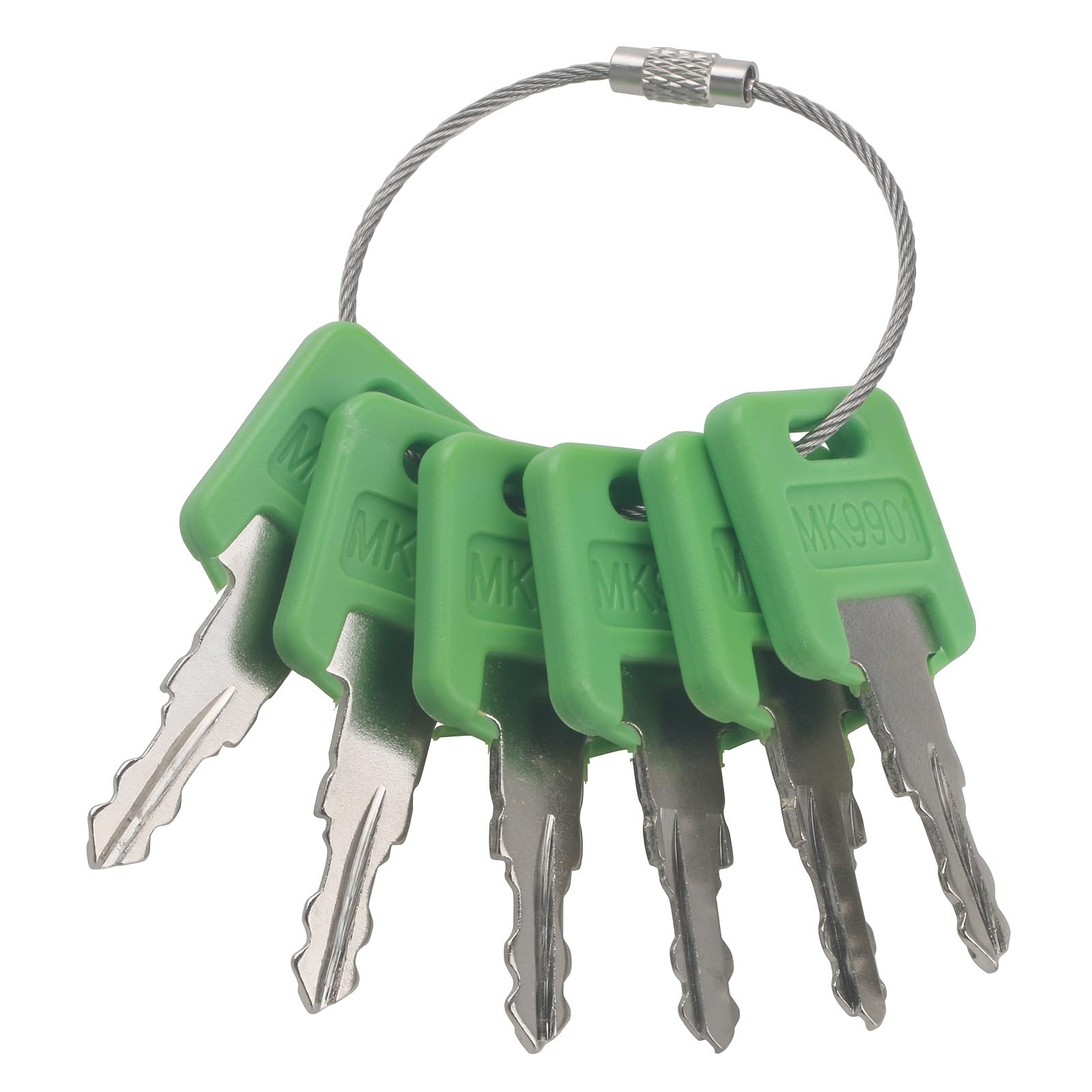 GAOHOU 6 Stück Wohnmobil-Zündschlüssel MK9901 Wohnmobil 6601 Schlüssel Kompatibel mit FIC Codes CW401 bis CW450 9901 6601 M CF301 bis CF350 EF301 bis EF350 HF301 bis HF350 Camper Schlösser von GAOHOU