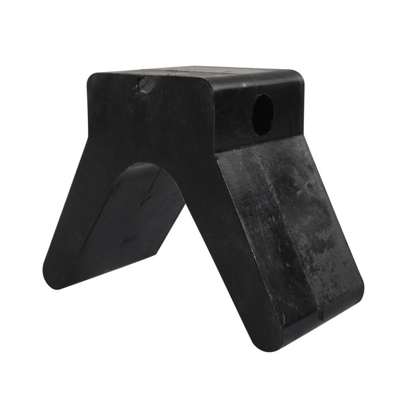 GAOINTELL 2 Zoll V Styles Bootsanhänger Stopp Mit 0 5 Zoll Montageloch Wetterfeste Gummistögen Stoppen Einfache Installation von GAOINTELL
