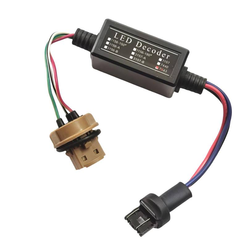 GAOINTELL Einfach Zu Installieren T20 7443 LED Mit Eingebauten Resistor LED Lichtverwerfungsdecoden Zur Verbesserung Der Nachtfahrsicherheit von GAOINTELL