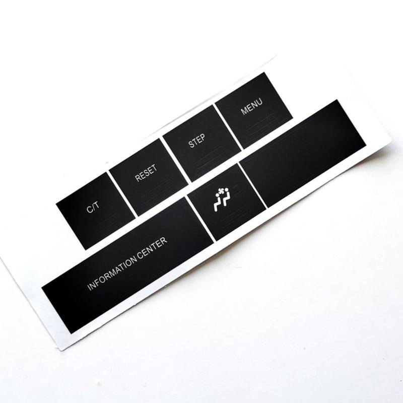 GAOINTELL PVC Auto Central Control Button Decals Kratzfest Einfach Installation Keine Tools Benötigen Mehrere Verfügbare Stile von GAOINTELL