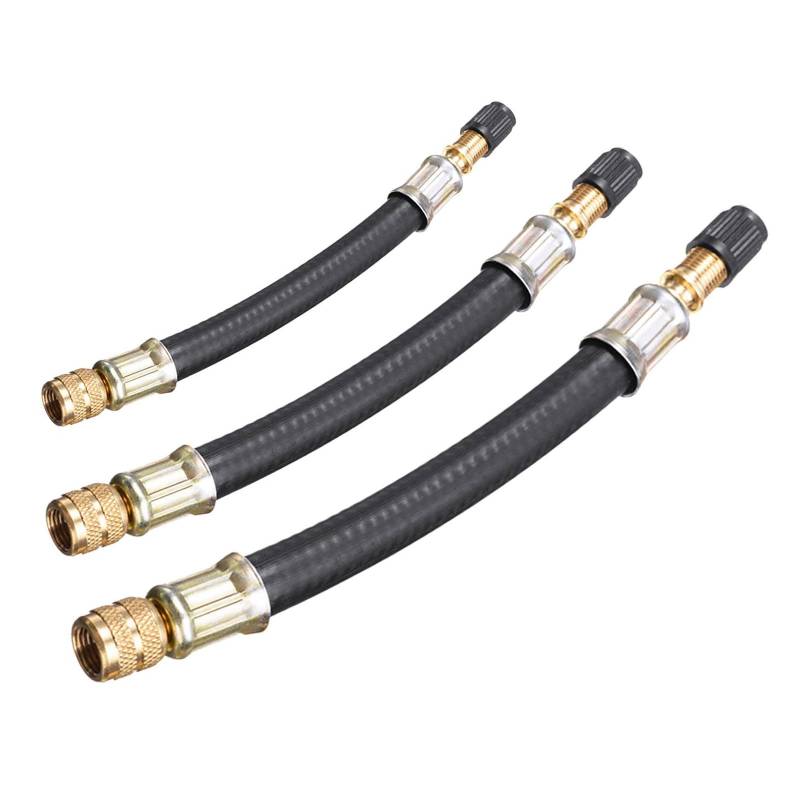 GAOINTELL Set Von 3 Flexiblen Reifenventilen Verlängerte Röhrchen Die Für Eine Bequeme Luftfüllung Fahrzeugen Wie Auto Und Geeignet Sind von GAOINTELL
