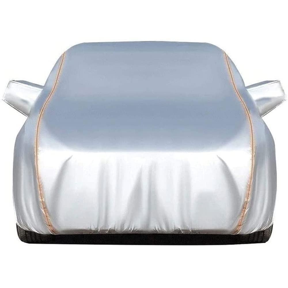 Autoabdeckung Für Chrysler Sebring Cabrio |wasserdichte Sommer-Sonnenschutz-Autoplane Allwetterschutz-Karosserieabdeckung (Color : Silver, Size : Sebring(2007-10)) von GAOOR