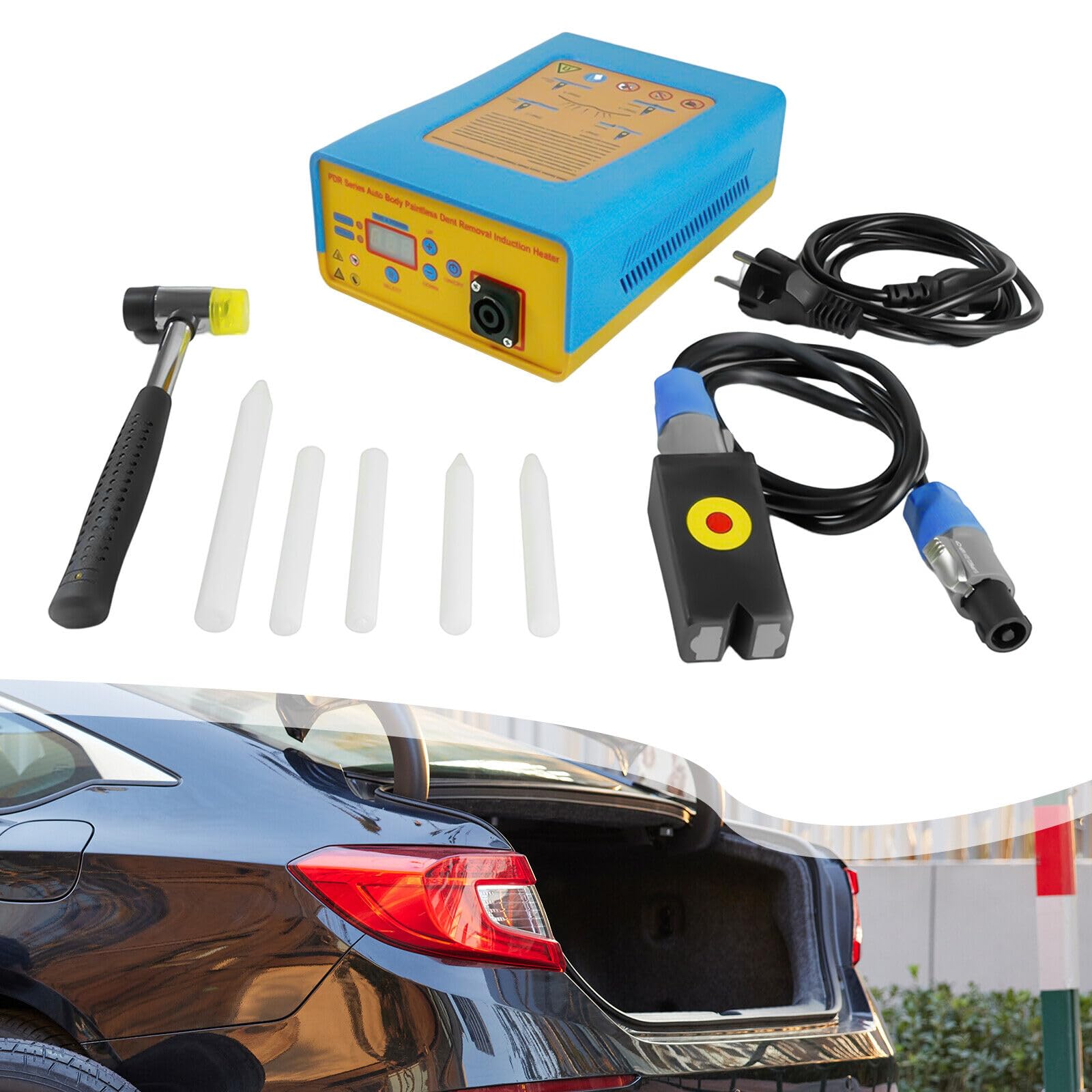 GAOUSD Induktionsheizgerät Induktion Beulen Reparaturset Auto Beulen Reparatur Dellen Reparatur Werkzeug,Mit Digitaler Bildschirm Und Werkzeugkasten,Wird Zur Reparatur Von Dellen Verwendet GAOUSD Induktionsheizgerät Induktion Beulen Reparaturset Auto Beulen Reparatur Dellen Reparatur Werkzeug,Mit Digitaler Bildschirm Und Werkzeugkasten,Wird Zur Reparatur Von Dellen Verwendet von GAOUSD