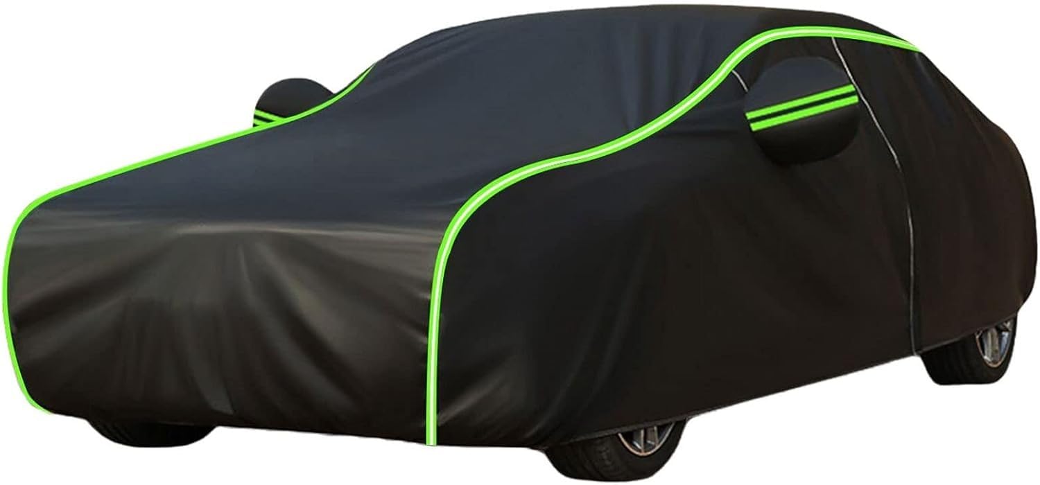 Autoabdeckung Für Hyundai I10 I20 I30 Kona Tucson Ioniq Autoabdeckung UV-Schutz Vollständig Wasserdicht Kratzer Beweis Wetterfeste Autoabdeckung(B,I20) von GAOYANFE