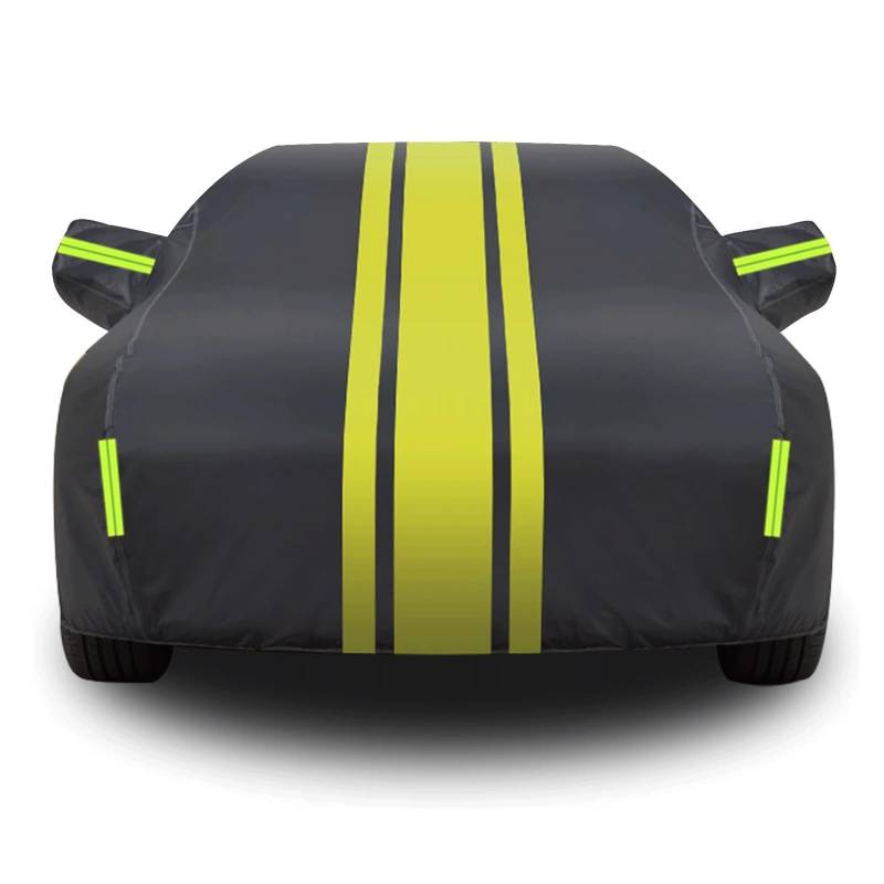 GAOYANFE Autoabdeckung für Mini F56 Cooper 2014-2024 | Wasserdicht Kratzfest Uv-Schutz Hagelschutz mit Reflektierenden Reißverschluss Auto Autoabdeckung(1) von GAOYANFE