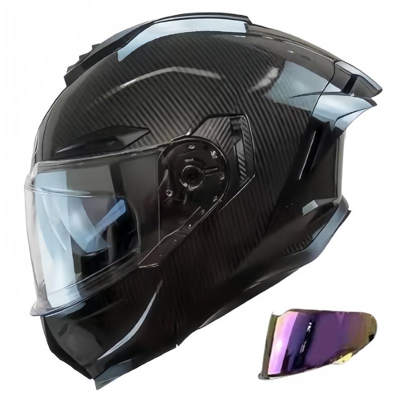 Klapphelm Motorradhelm Integralhelm ECE 2205 Zertifiziert Jethelm Mit Sonnenblende Modulare Helm Integralhelm Für Damen Und Herren A,M(54-56CM) von GAOZITAIGZ