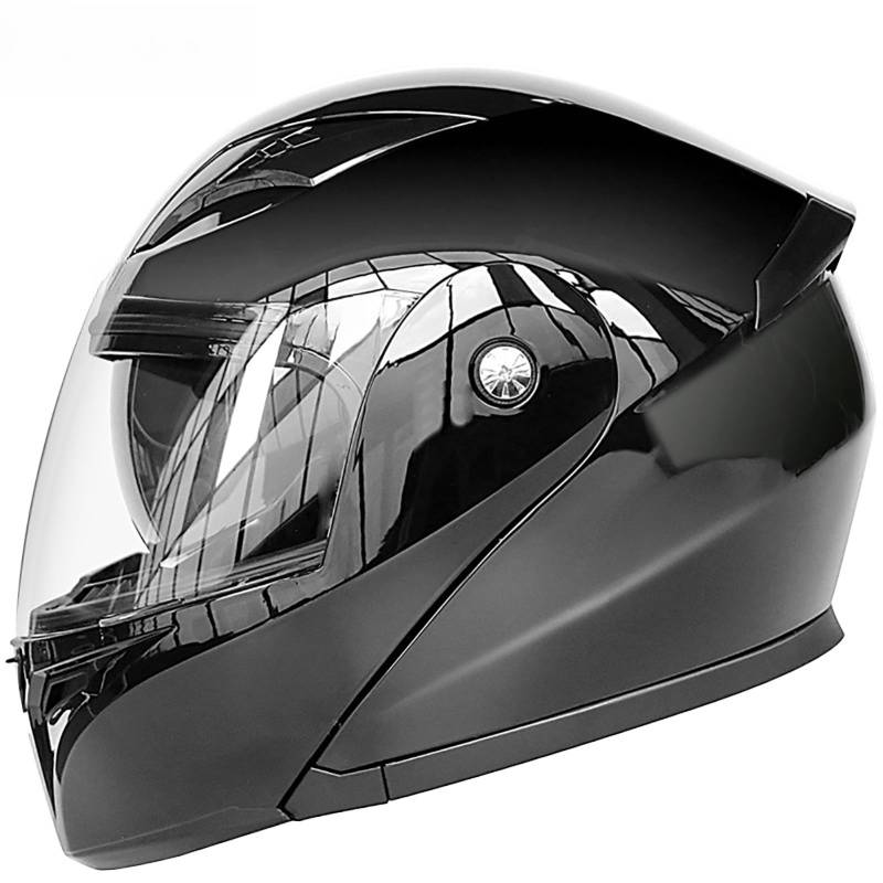 Modularer Motorradhelm ECE/DOT-Geprüft Belüftung Klappdesign Mopedhelm Für Erwachsene Männer Und Frauen Integralhelm Für Das Fahren In Der Stadt A,XXL(63-64CM) von GAOZITAIGZ