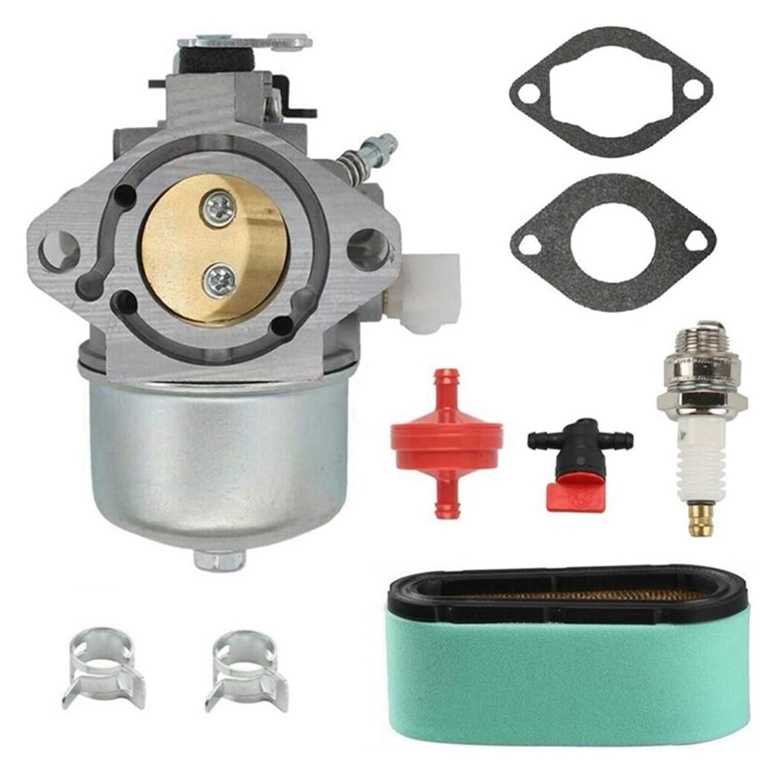 Für B&Riggs Für S&tratton 283702 283707 284702 Rasenmähermotoren 699831 Vergaser Mit Luftfiltersatz Kit Vergaser Für B&Riggs Für S&tratton 283702 283707 284702 Rasenmähermotoren 699831 Vergaser Mit Luftfiltersatz Kit Vergaser von GATAVCTKPY