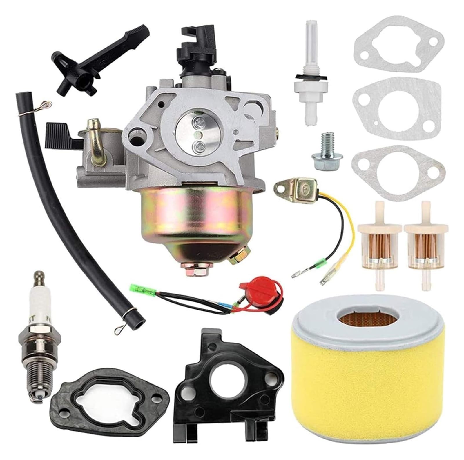 Für GX 240 8,0 PS GX270 GX 270 9 PS Motor Ersetzt 16100-ZH9-W21 Mit Luftfilter-Tuning-Kits GX240 Vergaser Carb Kit Vergaser Für GX 240 8,0 PS GX270 GX 270 9 PS Motor Ersetzt 16100-ZH9-W21 Mit Luftfilter-Tuning-Kits GX240 Vergaser Carb Kit Vergaser von GATAVCTKPY