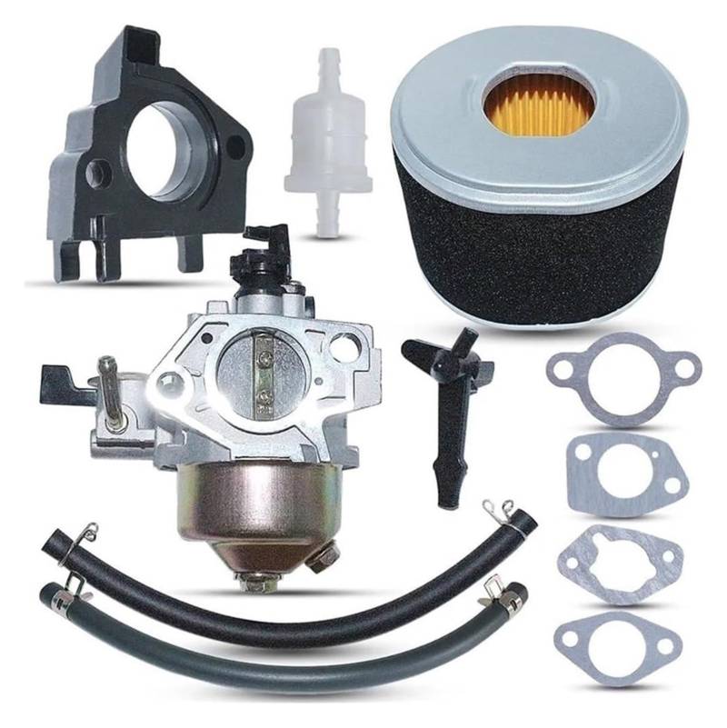 Für GX390 13HP GX 390 188F Rasenmäher Motorteil 16100-ZF6-V01 Vergaser Carb Vergaser Carb Luftfilter Kraftstoffleitung Filterdichtung Kit Vergaser von GATAVCTKPY