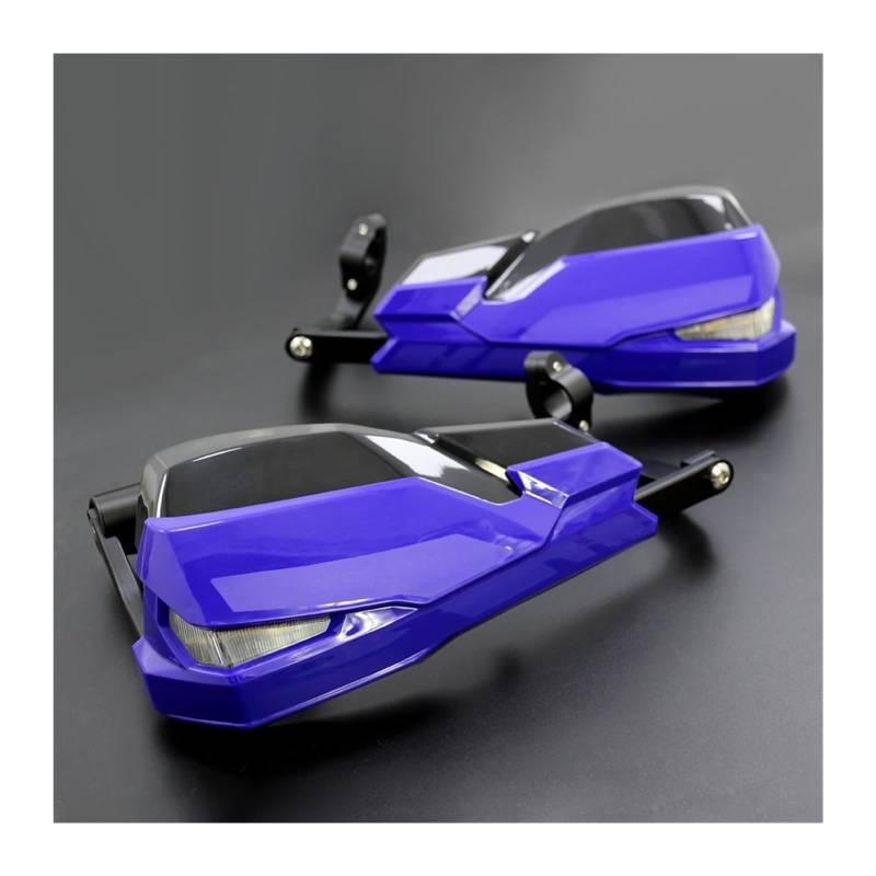 Lenker Handschutz Motorrad Für B&MW F 650 GS F650GS 2008 2009 2010 2011 2012 Inklusive Signalleuchten Und Tagfahrlicht-Handschutz(Blau) von GATAVCTKPY