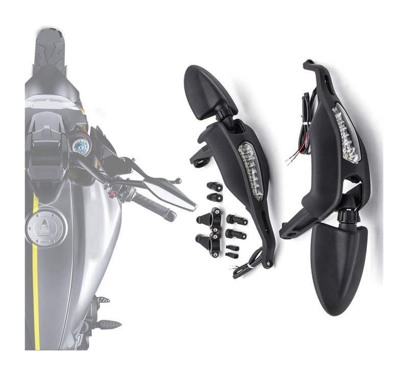 Lenker Handschutz Motorrad Für D&UCATI 796 Für Hyper&Motard 1100S Motorrad Handprotektoren Schutz Getriebe Protector Spiegel Modifikation Hand Guards Lenker von GATAVCTKPY