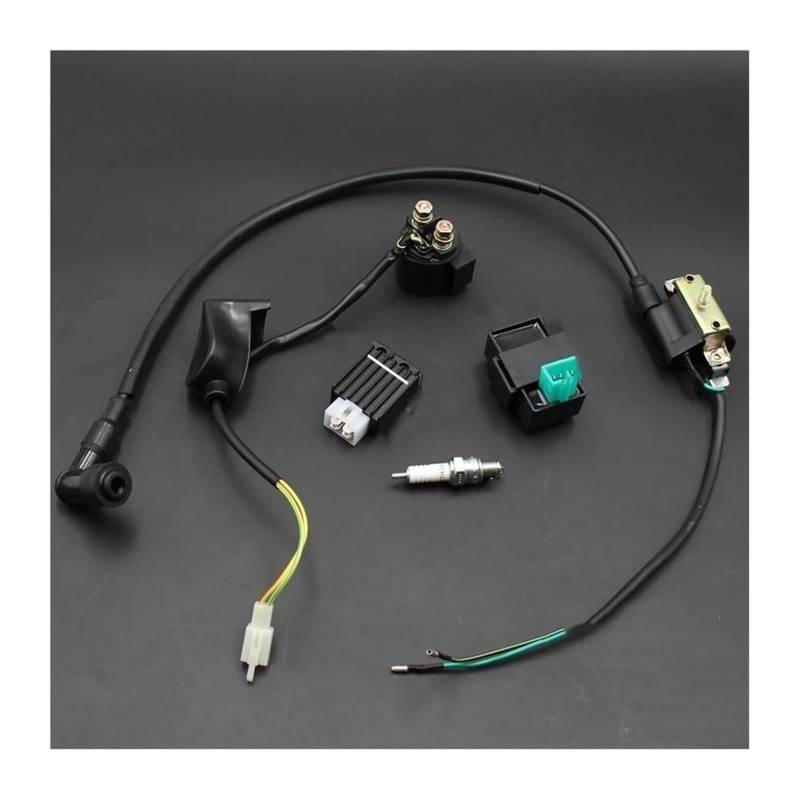 Motorrad Zündspule Für 50 Cc 70 90 Cc 110 Cc 125 Cc ATV Quad Dirt Bike Zündspule CDI C7HSA Funken Gleichrichter Relais Kits Motorradzündung von GATAVCTKPY