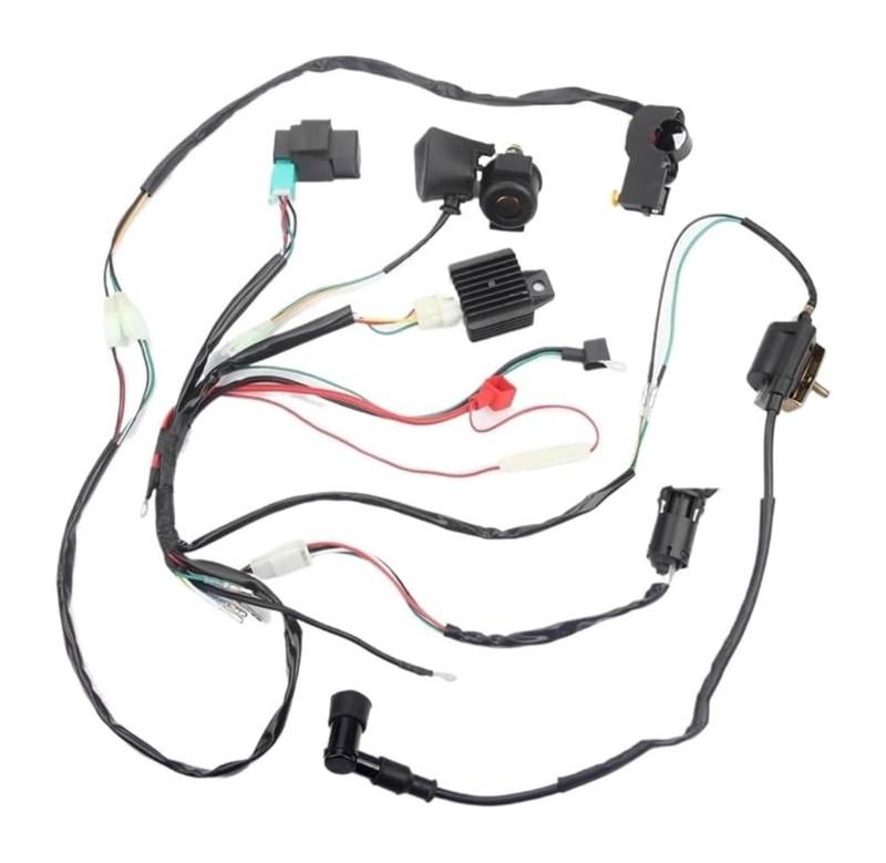 Motorrad Zündspule Für 50cc 70cc 90cc 110cc ATV Quad Motorrad Zündung CDI Gerät Kabelbaum Draht CDI Zündspule Kit Motorradzündung von GATAVCTKPY