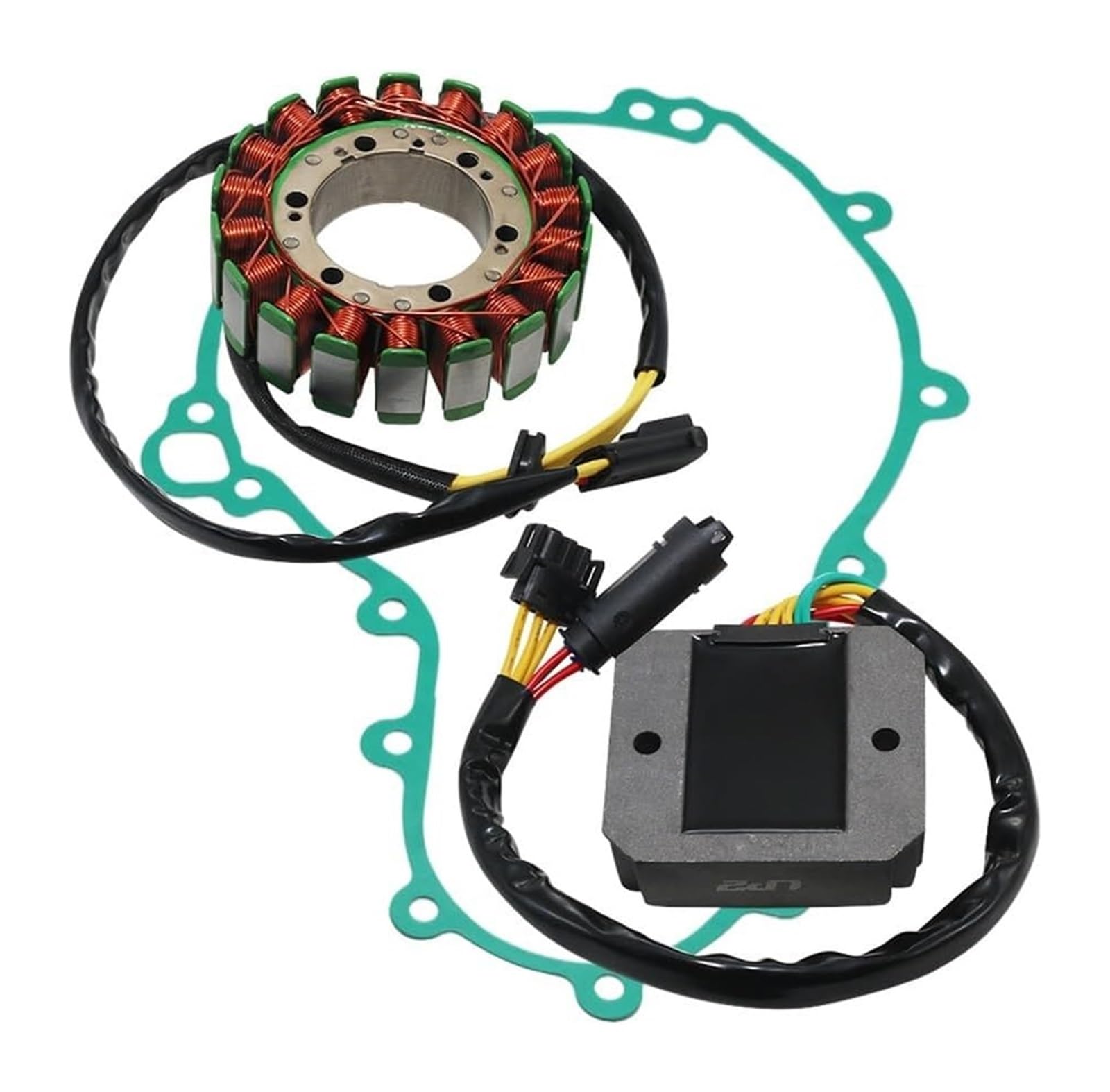 Motorrad Zündspule Für F650GS F700GS F800GS F800R F800S F800ST F800GT Motorrad Stator Spule Regler Gleichrichter Dichtung Generator Abdeckung Set Motorradzündung von GATAVCTKPY
