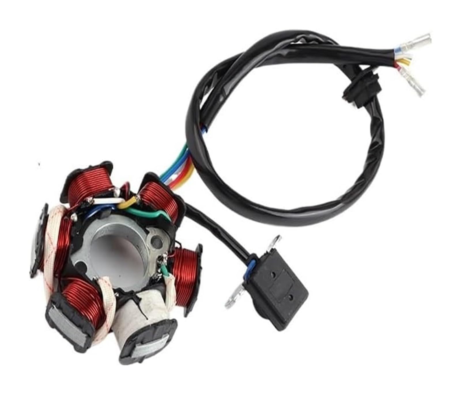 Motorrad Zündspule Für GY6 125cc 150cc Roller ATVs Go Karts Mopeds 6-Spulen Start Motorrad Stator Magneto Stator Generator Stator 6 Pole Motorradzündung Motorrad Zündspule Für GY6 125cc 150cc Roller ATVs Go Karts Mopeds 6-Spulen Start Motorrad Stator Magneto Stator Generator Stator 6 Pole Motorradzündung von GATAVCTKPY