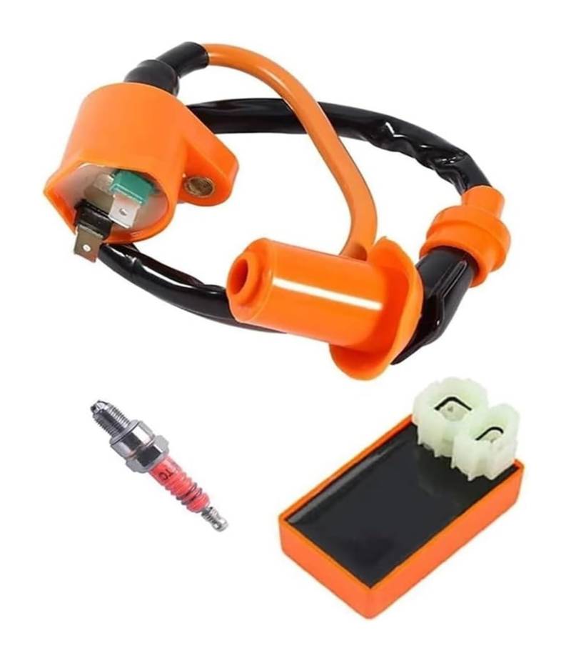 Motorrad Zündspule Für GY6 50Cc 125Cc 150Cc 4-Takt Motor Roller Moped Motorrad CDI Zündung Control Motorrad Zündspule CDI Motorradzündung von GATAVCTKPY