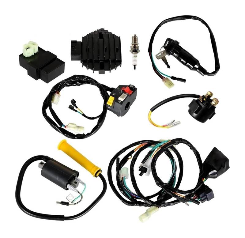Motorrad Zündspule Für TRX400EX Für SPORTAX 1999-2004 CDI Zündspule Schalter Kabelbaum Assy Motorrad Zündspule Motorradzündung von GATAVCTKPY